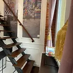 Klimatyczny Loft Z Antresola Centrum Blisko Piotrkowska Muralowa Przystan Klimatyzacja Faktura Apartment *