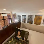 Klimatyczny Loft Z Antresola Centrum Blisko Piotrkowska Muralowa Przystan Klimatyzacja Faktura *