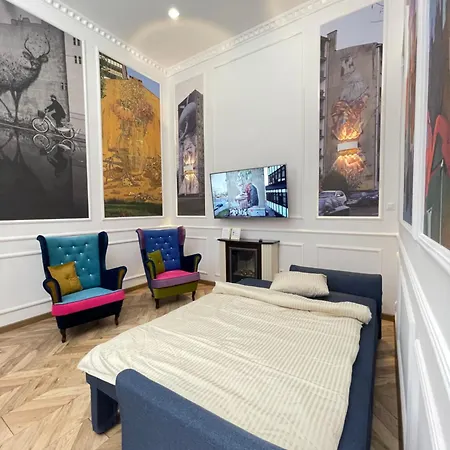 Muralowa Przystan Design Loft Z Antresola Centrum Lodzi 公寓 *