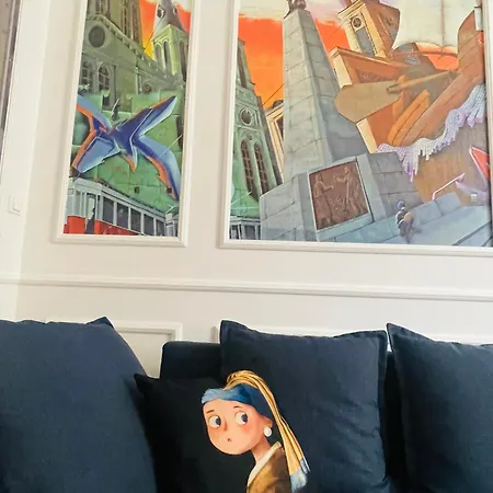 公寓 Muralowa Przystan Design Loft Z Antresola Centrum Lodzi *