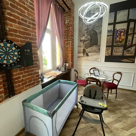 Klimatyczny Loft Z Antresola Centrum Blisko Piotrkowska Muralowa Przystan Klimatyzacja Faktura * Лодзь