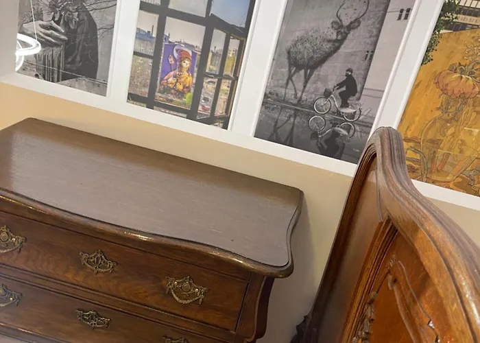 Klimatyczny Loft Z Antresola Centrum Blisko Piotrkowska Muralowa Przystan Klimatyzacja Апартаменты Лодзь