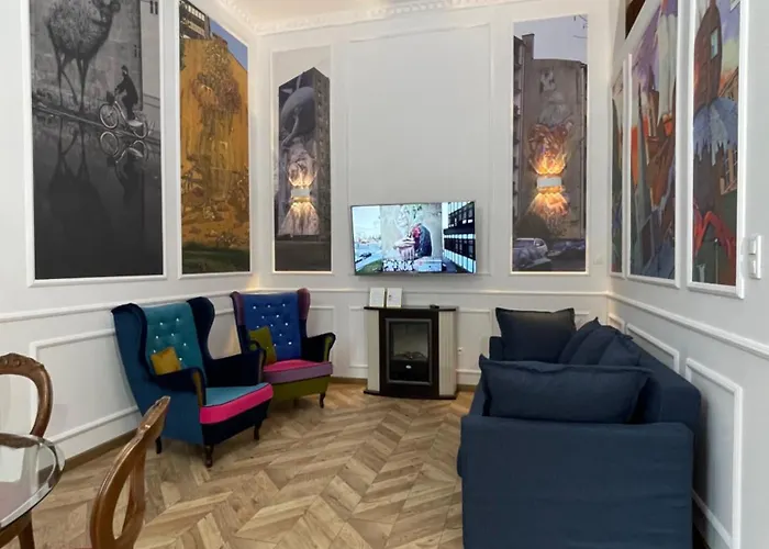 Апартаменты Klimatyczny Loft Z Antresola Centrum Blisko Piotrkowska Muralowa Przystan Klimatyzacja