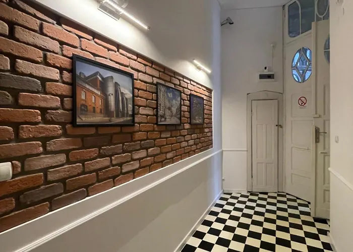 Апартаменты Klimatyczny Loft Z Antresola Centrum Blisko Piotrkowska Muralowa Przystan Klimatyzacja