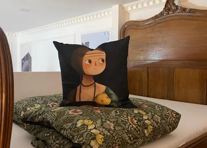 Klimatyczny Loft Z Antresola Centrum Blisko Piotrkowska Muralowa Przystan Klimatyzacja