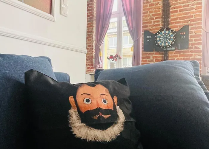 Klimatyczny Loft Z Antresola Centrum Blisko Piotrkowska Muralowa Przystan Klimatyzacja Апартаменты *